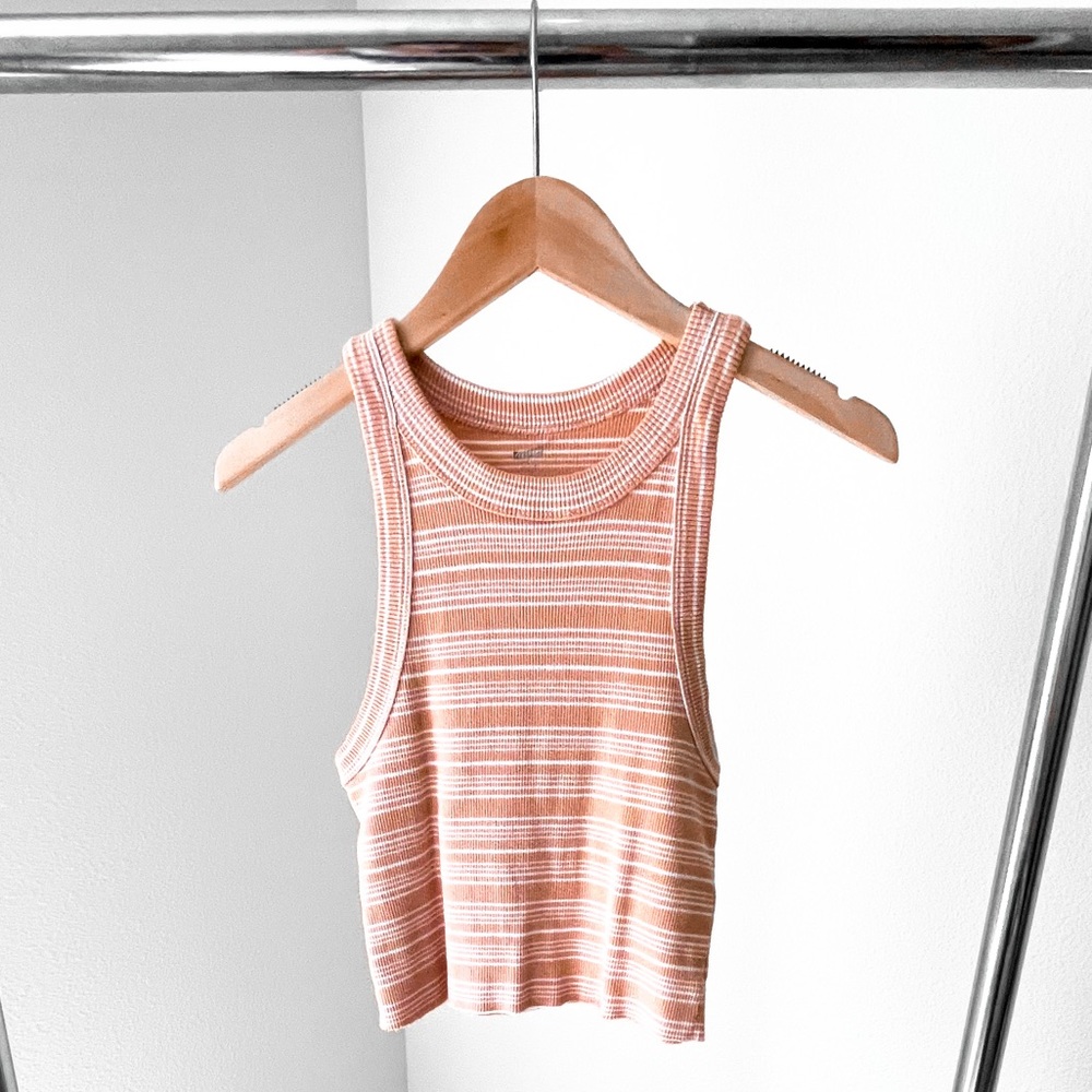 Aerie high neck crop top